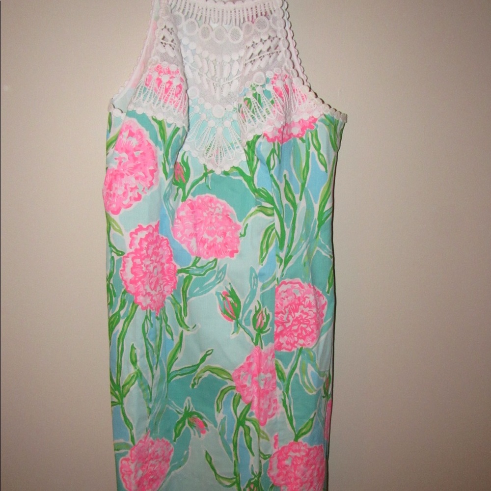 Patterned Lilly Pulitzer party dress